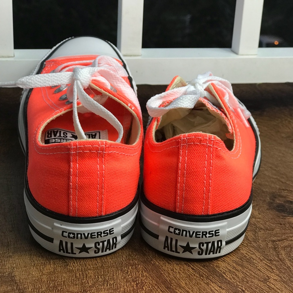 NWT Converse Ctas OX Hyper Orange 🍊WMNS AUTHENTIC - Picture 5 of 7